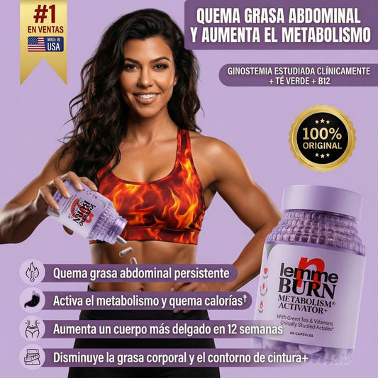 Lemme Burn: Define tu figura y dile adiós a la inflamación ¡Hoy al 50% OFF!