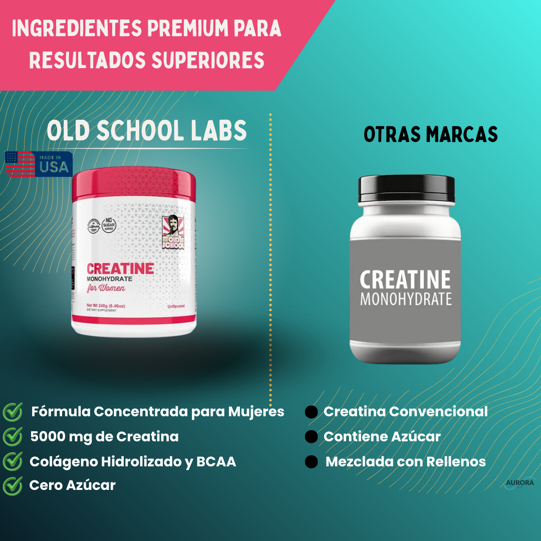 CREATINE ORIGINAL 3 EN 1 +(COLAGENO) 75%OFF