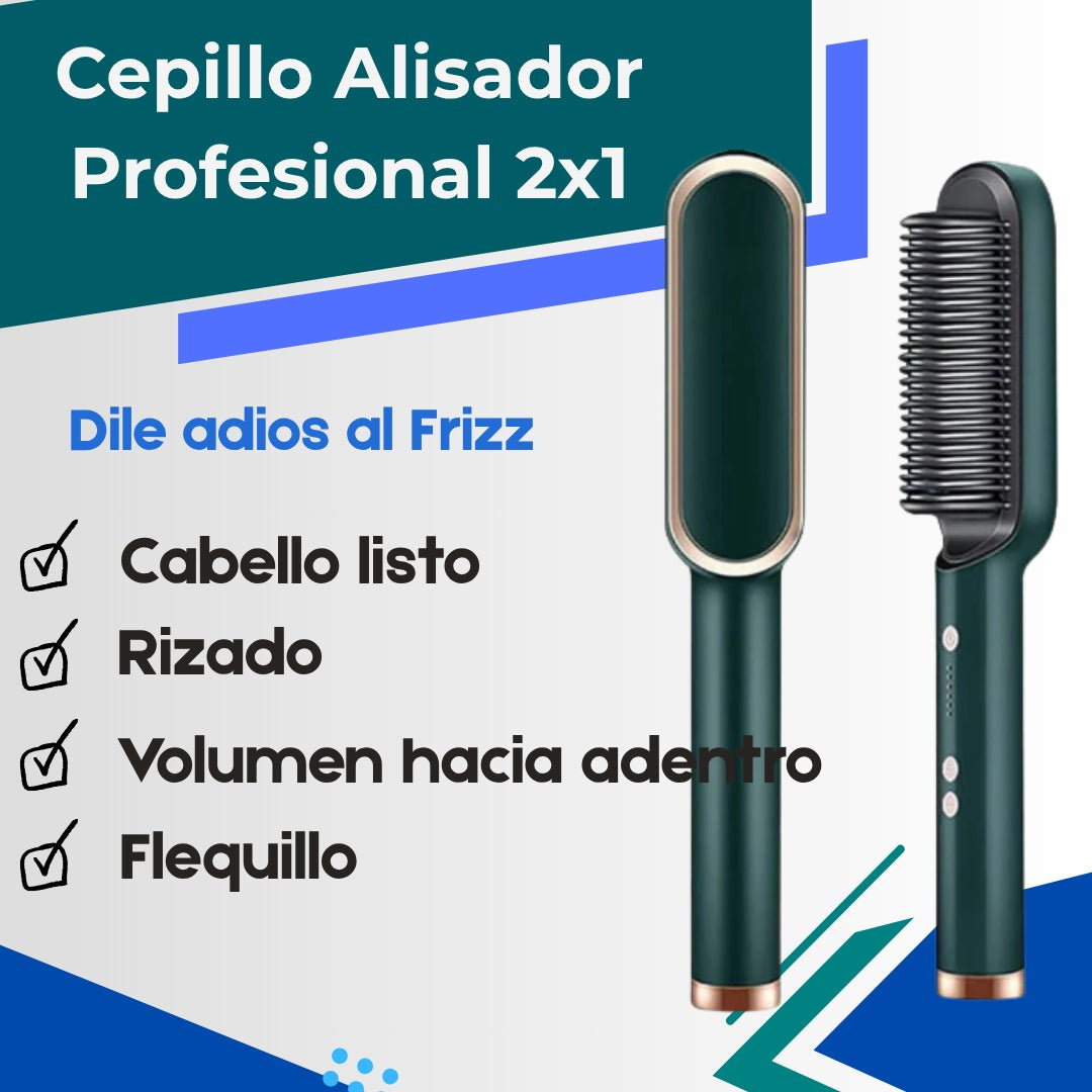 CEPILLO ALISADOR PROFESIONAL 2X1